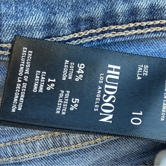 Classic HUDSON Blue Denim Jeans - Picture 6 of 8